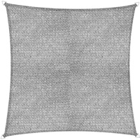 WINDHAGER Sonnensegel WINDHAGER "Elba Quadrat", grau, B:360cm T:360cm, Polyethylen,