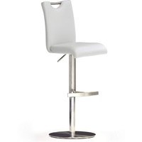 MCA Furniture Barhocker ¦ weiß ¦ Maße (cm): B: