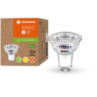 LEDVANCE LED Stromsparlampe, PAR16 Reflektor mit GU10 Sockel, Warmweiß