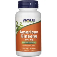 NOW Foods American Ginseng 500mg 100 Kapseln