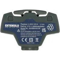 EXTENSILO Akku kompatibel mit Kärcher 1.633-441.0, 1.633-440.0, 1.633-319.0, 1.633-443.0