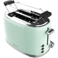 Cecotec Toaster Toast&Taste 1000 Retro Double Green, - Grün