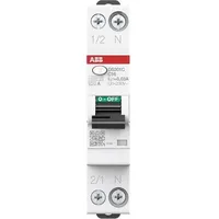 ABB DS301CA-C16/0,03 FI/LS-Schalter 6kA, 1P+N, Typ A, C16 30mA