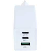 AccuCell 65W USB-C Ladeadapter mit zwei USB-C Type-C Power