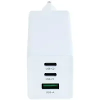 AccuCell 65W USB-C Ladeadapter mit zwei USB-C Type-C Power