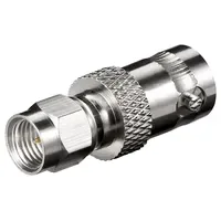 Goobay SMA-Stecker - BNC-Buchse / mit vergoldetem Kontakt, für