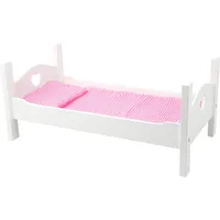 Legler Small foot 11212 - Puppenbett mit Bettzeug und