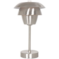 Steinhauer Tischleuchte Nachttischlampe Beistellleuchte Nachttischlampe 4-Stufen Touch dimmbar, Metall