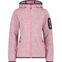 CMP Woman Jacket FIX Hood pink fluo-bianco (29CN) 44