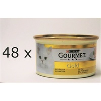 Purina Gourmet Gold Feine Pastete mit Huhn 48 x