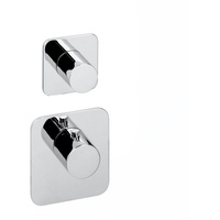 Herzbach Logic XL Fertigmontageset 36.521015.1.01 für Universal-Thermostat-Modul, chrom