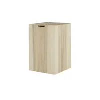 Möbel Kraft Wäschebox auf Rollen ¦ holzfarben ¦ Maße