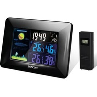 Sencor SWS 4250 Digitale Wetterstation, Schwarz LCD Wechselstrom/Batterie