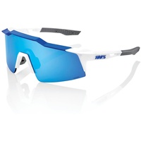 100% Speedcraft SL HiPER Mirror Gläser, Ausführung:Matte White Metallic