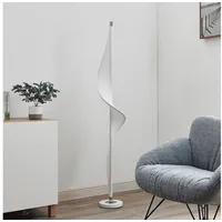 LUCANDE Edano LED-Stehlampe in gedrehter Form