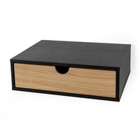 WoodMan »Farsta, Beistelltisch, Ablage mit Schublade«, Holzfurnier aus Eiche,