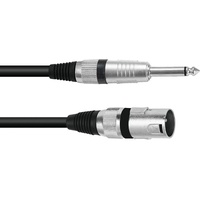Omnitronic Adapterkabel XLRm/Klinke mono 2.0m (3022519B)