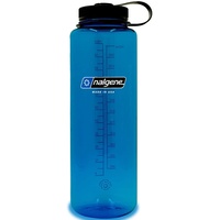 Nalgene Wide Mouth Sustain Silo Trinkflasche 1.42l blau