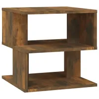VidaXL Beistelltisch Räuchereiche 40x40x40 cm Holzwerkstoff