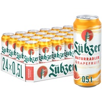 Lübzer Grapefruit, Radler Dose (24 x 0,5 L), Dosenbier