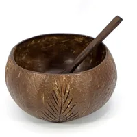 Io Nova Kokosnuss-Set (Bowl + Löffel) - 2er Set