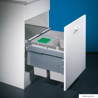 Naber Cox® Base 360 S/500-3, mit Biodeckel, hellgrau, Höhe