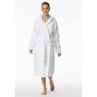 SCHIESSER Bademantel Essentials Weiss, L