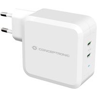Conceptronic ALTHEA 2-Port 100W GaN USB-C PD-Ladegerät