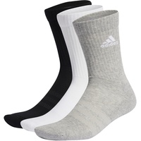 Adidas Cushioned Crew Socken 3er Pack Medium Grey Heather