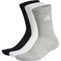Adidas Cushioned Crew Socken 3er Pack Medium Grey Heather