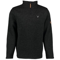 OS-TRACHTEN OS Trachten Strickfleece anthrazit, 5XL