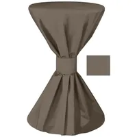 MFG Freizeitmöbel Stehtischhusse taupe Ø 70,0 cm