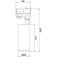 Deko-Light 3-Phasen-Spot Lucea Tilt 10W 3000/4000K weiß