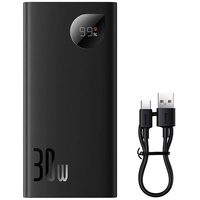 Baseus Adaman2 Power Bank 10000mAh 30W schwarz (PPAD040101)