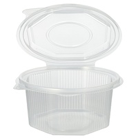Starpak PAPSTAR Verpackungsbecher mit Klappdeckel, 500 ml