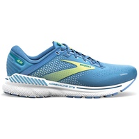 Brooks Adrenaline GTS 22 Damen silver lake blue/green/white 37,5