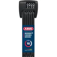 ABUS Bordo 6000C/90 Schwarz Faltschloss