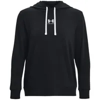 Under Armour Rival Terry Hoodie Damen 001 black/white S