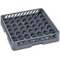 Was Gläserkorb Dish Rack 98, mit 49 Einteilungen, Polypropylen"