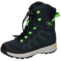 Brütting Farum Schneestiefel, Marine/Lemon, 35 EU