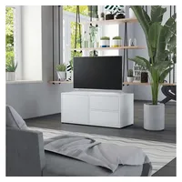 VidaXL TV-Schrank Weiß 80x34x36 cm Holzwerkstoff