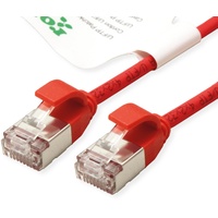 ROLINE GREEN U/FTP Patchkabel Kat.6A (Class EA), LSOH, slim,