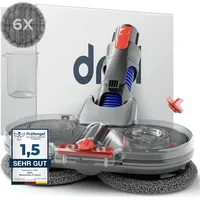 Dripl Wischaufsatz für Dyson V7/V8/V10/V11/V15/Gen5 Staubsauger, Elektrischer Bodenwischer mit