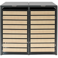 Westmann Mülltonnenbox für 2 Tonnen 2 x 240 l