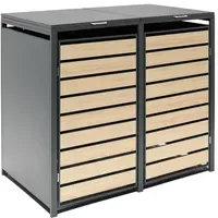Westmann Mülltonnenbox für 2 Tonnen 2 x 240 l