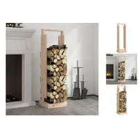 VidaXL Kaminholzhalter 33,5x30x110 cm Massivholz Kiefer