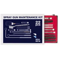 Benbow Spritzpistolen Reinigungs Set für Lackierpistolen 22 teilig +