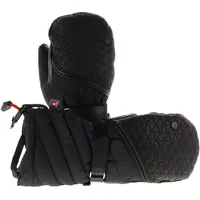 Lenz Heat 6.0 Finger Cap Mittens beheizte Damen-Skihandschuhe schwarz