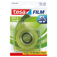 Tesa film eco & clear tape 33m 19mm Transparent
