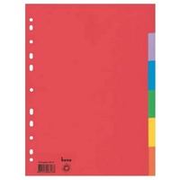 BENE Register 48318, A4, blanko, Karton, 6-teilig, vollfarbig